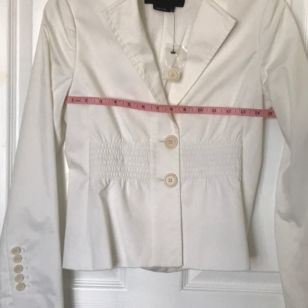 BCBGMAXAZRIA NWOT cotton blend lined jacket blazer - Picture 7 of 13